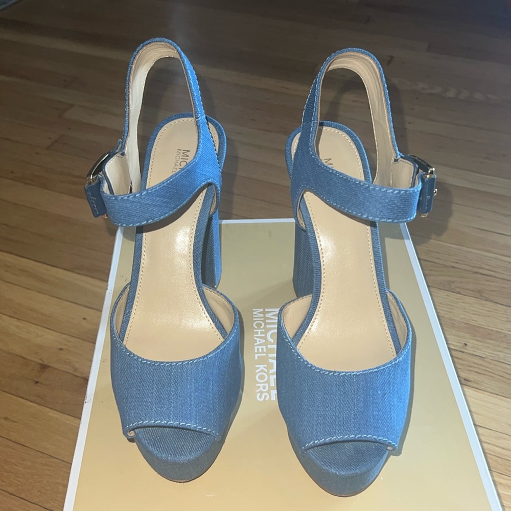 Denim Sandals